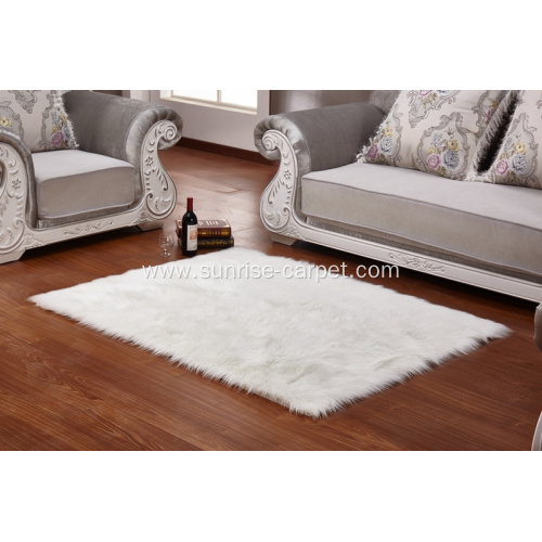 Faux fur flooring carpet for home multi color